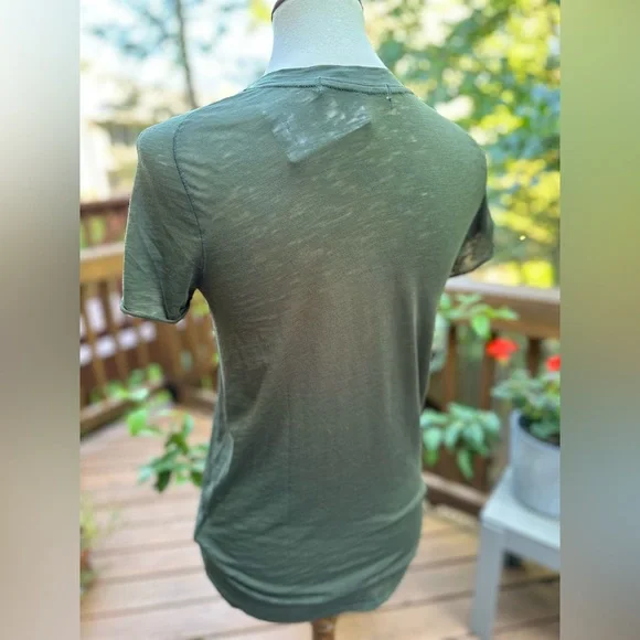 NWT Free People Hot Spring Green TShirt We the Free Large - Picture 6 of 6